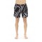 Swim Shorts With All-over Print. Elastic Waistband With Drawstring.