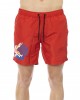 Swim Shorts With Degredé Print. Side Pockets. Elastic Waistband With Drawstring.