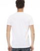 Short Sleeve T-shirt With Round Neck. Front Print.