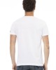 Short Sleeve T-shirt With Round Neck. Front Print.