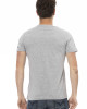 Short Sleeve T-shirt With Round Neck. Front Print.