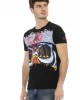 Short Sleeve T-shirt With Round Neck. Front Print.