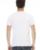 Short Sleeve T-shirt With Round Neck. Front Print.