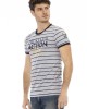 Short Sleeve T-shirt With Round Neck. Front Print.