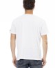 Short Sleeve T-shirt With Round Neck. Front Print.