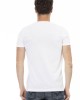 Short Sleeve T-shirt With V-neck. Front Print.