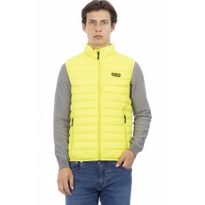 Sleeveless Down Jacket With Side And Internal Pockets. Metal Zip. Details In Tone.