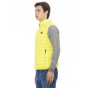 Sleeveless Down Jacket With Side And Internal Pockets. Metal Zip. Details In Tone.