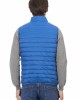 Sleeveless Down Jacket With Side And Internal Pockets. Metal Zip. Details In Tone.