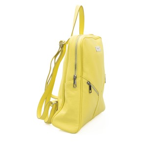 Backpack With Zip Closure. Internal Compartments. Front And Back Pocket. Adjustable Shoulders. Front Logo. 34*27*8 Cm.