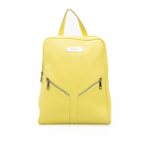 Backpack With Zip Closure. Internal Compartments. Front And Back Pocket. Adjustable Shoulders. Front Logo. 34*27*8 Cm.
