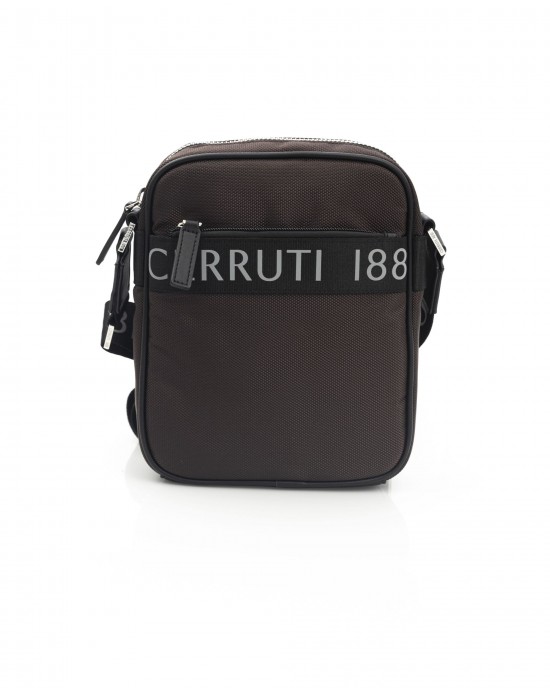 Handbag With Zip Closure. Shoulder Strap With Logo. Internal Compartments. Front And Back Pocket. Front Logo. 20*25*7