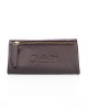 Leather Wallet. Flap With Magnetic Closure. Back Pocket. Internal Compartments. Front Logo. 23*16*4 Cm.