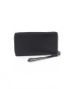 Leather Wallet With Handle. Closure With Zip. Front Logo. 22*12*2 Cm.