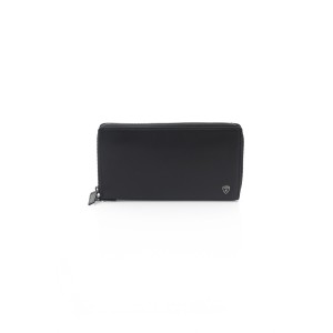 Leather Wallet With Handle. Closure With Zip. Front Logo. 22*12*2 Cm.