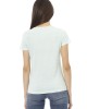 Short Sleeve T-shirt With Round Neck. Front Print.