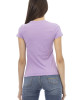 Short Sleeve T-shirt With Round Neck. Front Print.