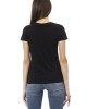 Short Sleeve T-shirt With Round Neck. Front Print.