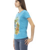 Short Sleeve T-shirt With Round Neck. Front Print.