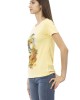 Short Sleeve T-shirt With Round Neck. Front Print.