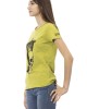 Short Sleeve T-shirt With Round Neck. Front Print.