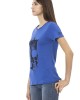 Short Sleeve T-shirt With Round Neck. Front Print.