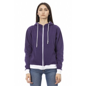 Sweater In Double Color With Adjustable Hood.