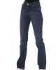 Regular Jeans With Logoed Button. Front Pockets With Tricolor Insert. Rear Pockets.