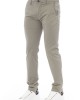 Chino Trousers. Solid Color Fabric. Front Zipper And Button Closure. Side Pockets. Back Welt Pockets.