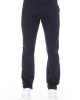 Chino Trousers. Solid Color Fabric. Front Zipper And Button Closure. Side Pockets. Back Welt Pockets.