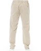 Chino Trousers. Front Zipper And Button Closure. Side Pockets. Back Welt Pockets.