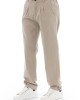 Chino Trousers. Front Zipper And Button Closure. Side Pockets. Back Welt Pockets.