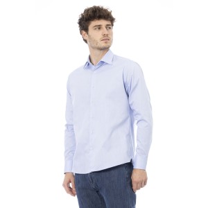 Regular Fit Shirt. Italian Collar. Front Closure With Buttons. Closure With Buttons On The Cuffs.