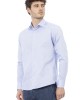 Regular Fit Shirt. Italian Collar. Front Closure With Buttons. Closure With Buttons On The Cuffs.