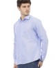 Regular Fit Shirt. Italian Collar. Front Closure With Buttons. Closure With Buttons On The Cuffs.