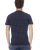 Short Sleeve T-shirt With Round Neck. Front Print.