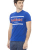 Short Sleeve T-shirt With Round Neck. Front Print.