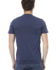 Short Sleeve T-shirt With Round Neck. Front Print.