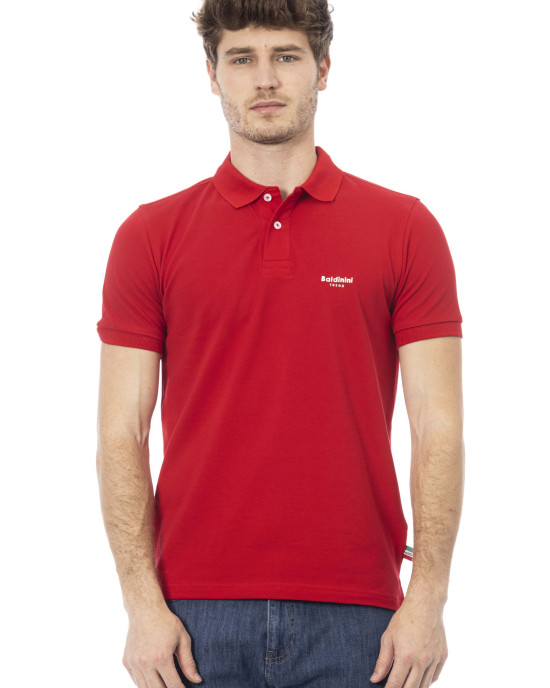 Polo Shirt. Embroidery In Front. Short Sleeve.