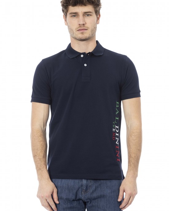 Polo Shirt. Embroidery In Front. Short Sleeve.