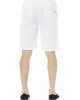 Bermuda Shorts. Solid Color Fabric. Closure With Drawstring. Side Pockets. Back Welt Pockets.