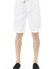 Bermuda Shorts. Solid Color Fabric. Closure With Drawstring. Side Pockets. Back Welt Pockets.