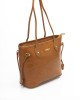 Bag With Zip Closure. Internal Compartments. Golden Details. Front Logo. 33*29*13cm