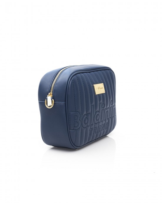 Shoulder Bag. Zip Closure. Internal Compartments. Golden Details. Front Logo. 26*20*9 Cm.