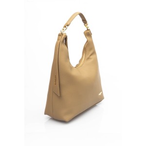 Shoulder Bag. Zip Closure. Internal Compartments. Golden Details. Front Logo. 39*39*14 Cm.