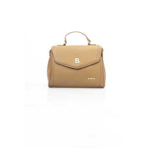 Shoulder Bag. Flap Closure. Internal Compartments. Golden Details. Front Logo. 32*25*12 Cm.