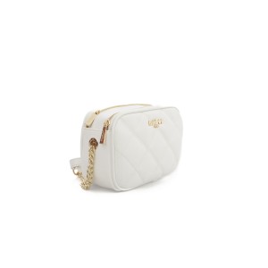 Shoulder Bag. Zip Closure. Double Compartment. Golden Details. Front Logo. 21*15*7 Cm.