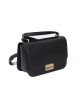 Shoulder Bag. Closing Clips. Logoed Lining. Internal Compartments. Golden Details. Front Logo. 21*7*14cm.