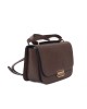 Shoulder Bag. Closing Clips. Logoed Lining. Internal Compartments. Golden Details. Front Logo. 21*7*14cm.