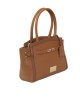 Shoulder Bag. Zip Closure. Back Pocket. Logoed Lining. Internal Compartments. Golden Details. Front Logo. 30*11*19cm